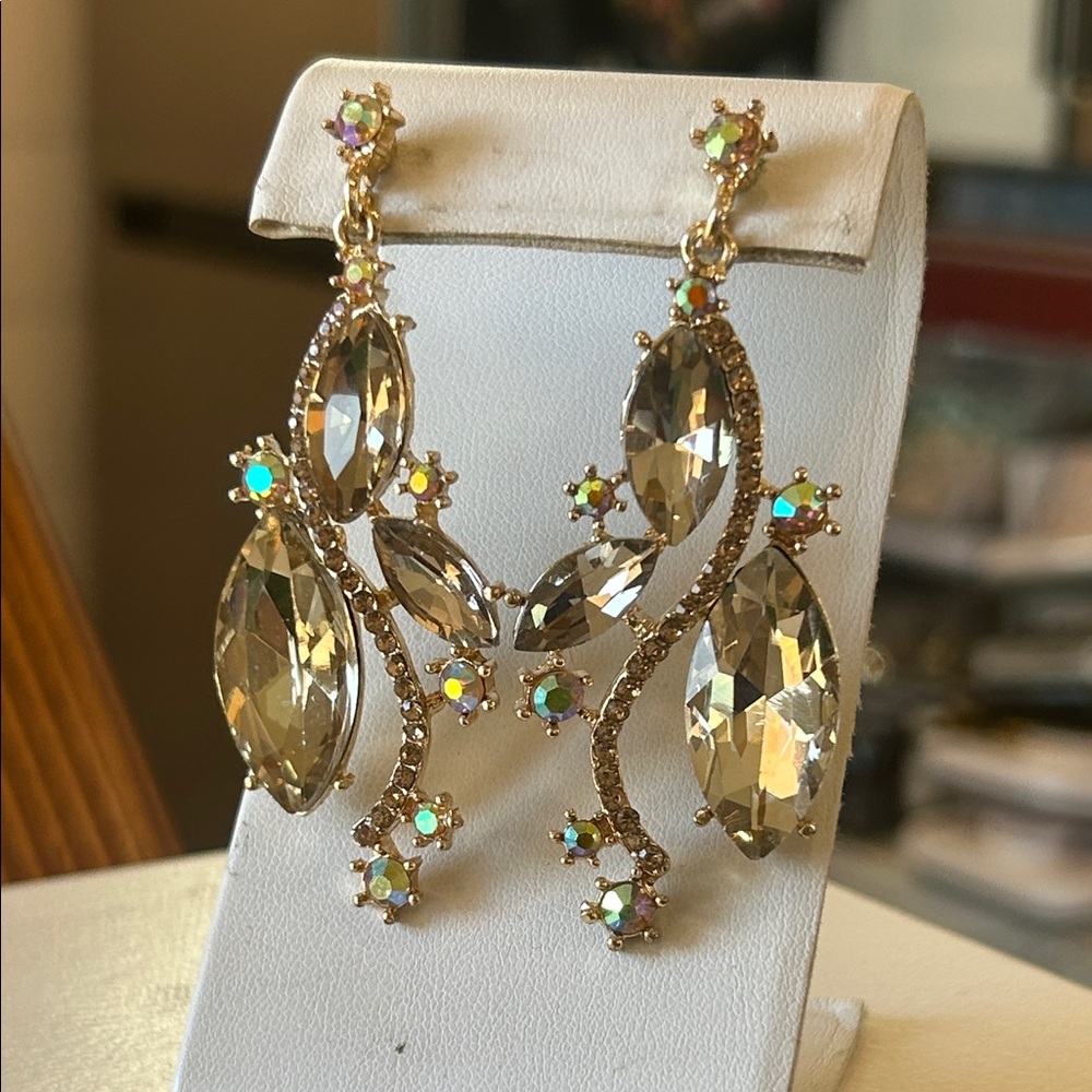 Aurora Borealis Drop Earrings